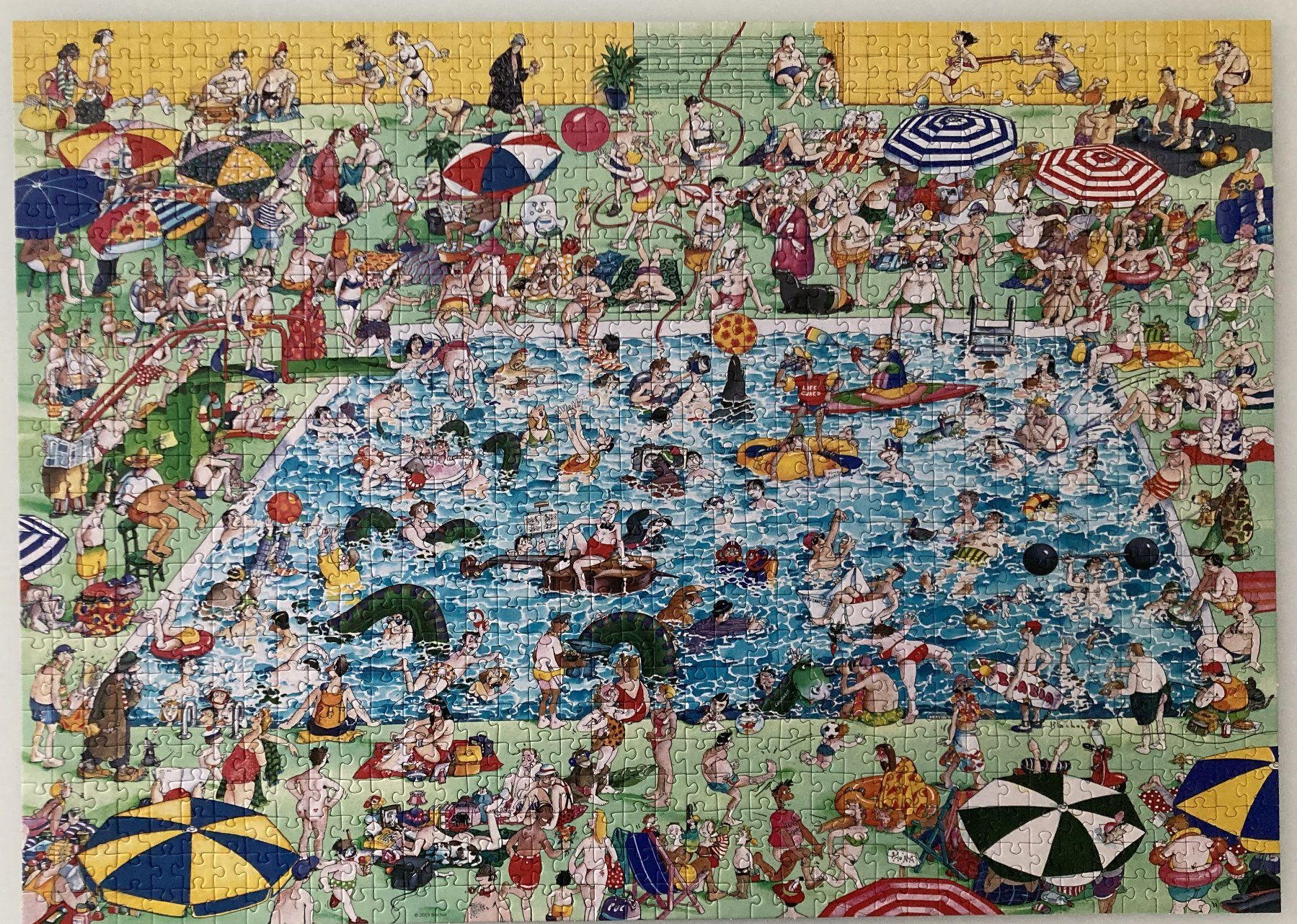 Heye Puzzles: Heye Puzzle, 1'000 Teile, Cool Down – D'occasion à Münchenbuchsee par PET52 3