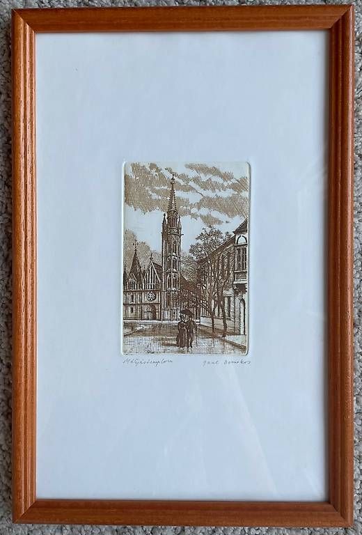 Gravures: Kupferstich Mathiaskirche Budapest – D'occasion à Kloten par Cornee