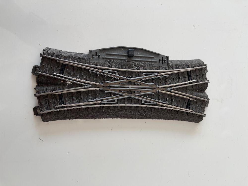 Lot De Rails Marklin – Plus De 200 Pièces (droits, Courbes, Aiguillages) + Accessoires
