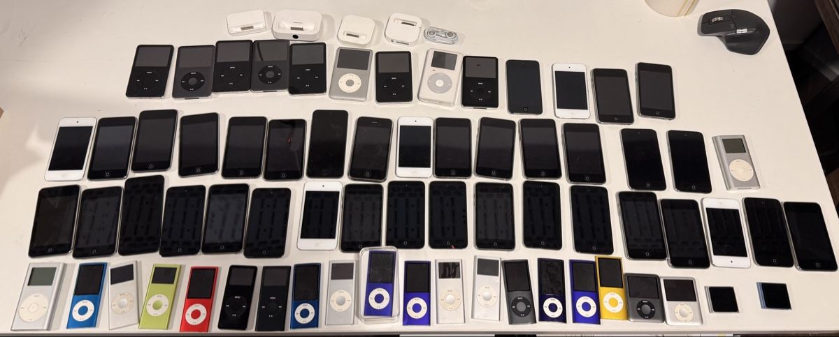 Apple Tragbarer Mediaplayer: Grosse iPod-Sammlung – ca. 30× Apple iPods – Gebraucht aus Luzern von sinni