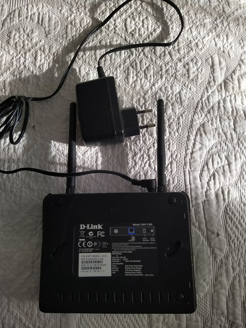 WiFi: D-Link DAP-1360 WLAN Repeater Extender – Usato da Lachen SZ venduto da Wba47 1