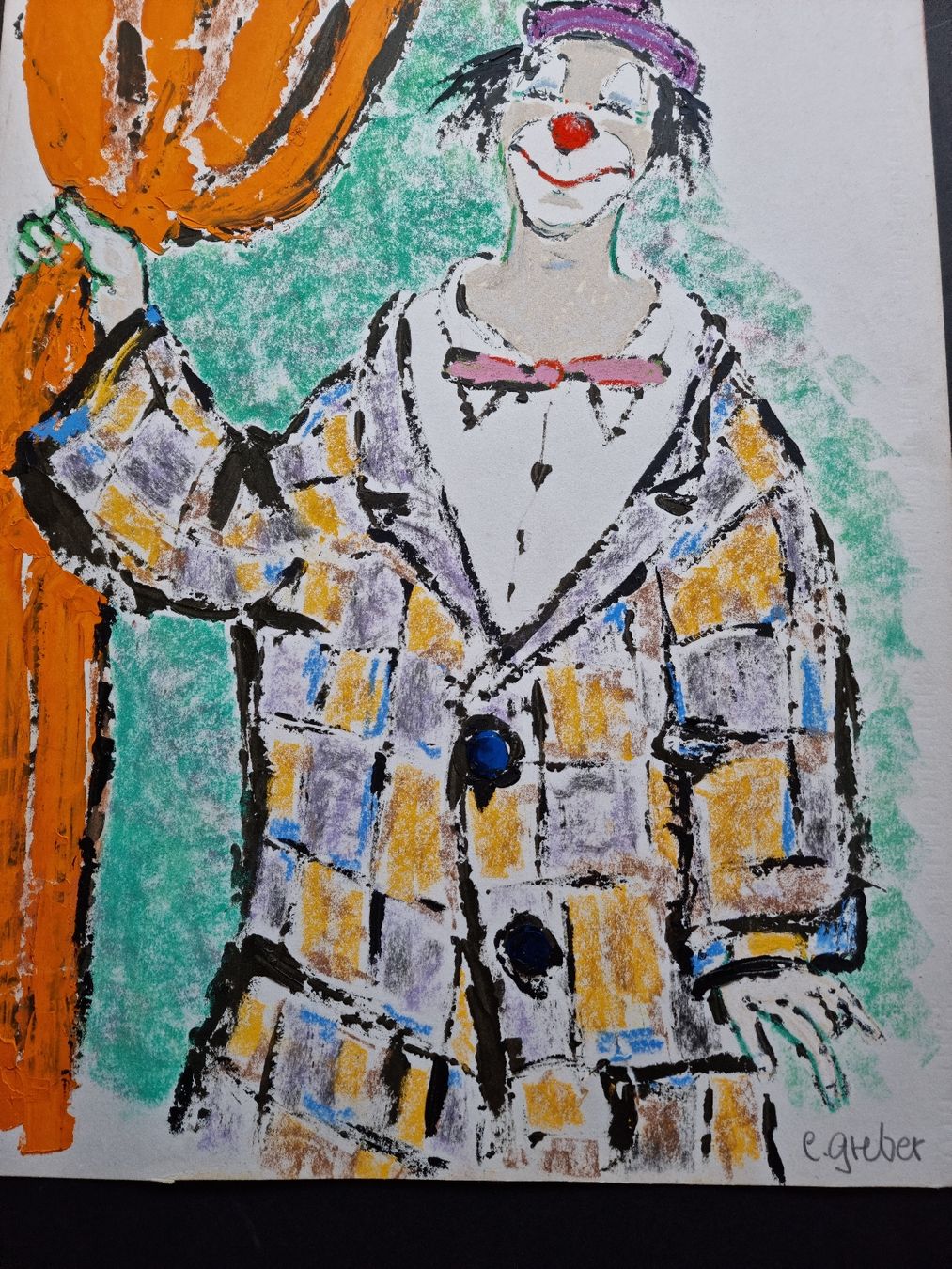 Gemälde: EMIL GREBER ORIGINAL MISCHTECHNIK SIGNIERT AUF PAPIER – Neu (gemäss Beschreibung) aus Gersau von grafik-kunst 6