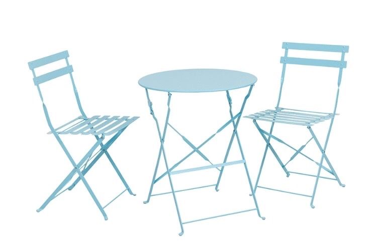 Set di tavolo e panche: Bistrotisch inkl. 2 Stühle – Usato da Dottikon venduto da wanderlaedeli