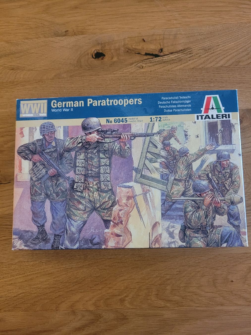 Italeri Modellbausätze & Standmodelle: Italeri Deutsche Fallschirmjäger 1:72 – Neu und originalverpackt aus Ebnet von daenu26