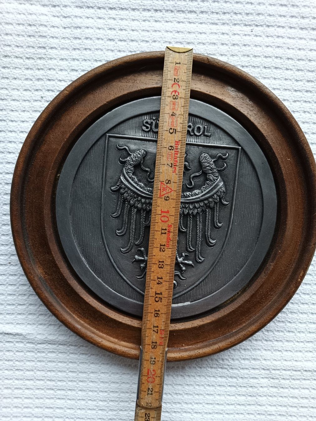 Piatti: Wandteller Zinn Südtirol – Usato da Oberegg venduto da A-Z.Handel.Loehrer 4
