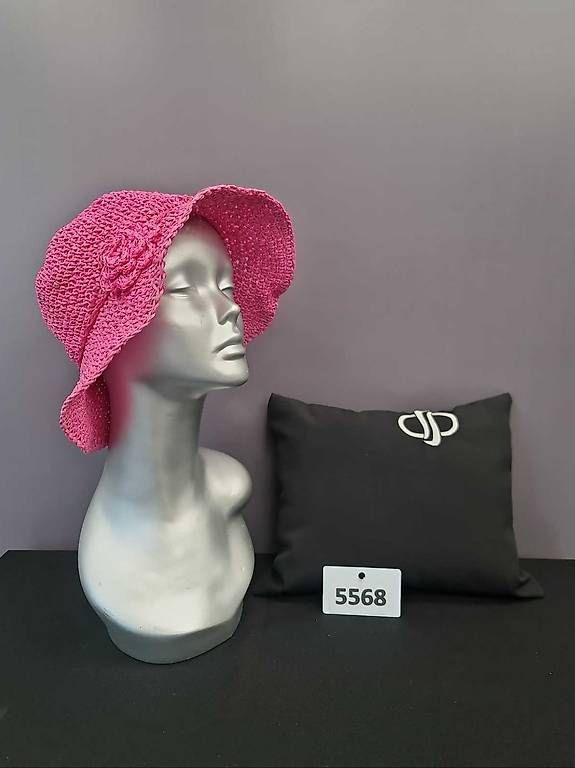 Copricapi, berretti & cappellini: DAMEN HUT PINK – Usato da Meienried venduto da ManuelaBoutique 4