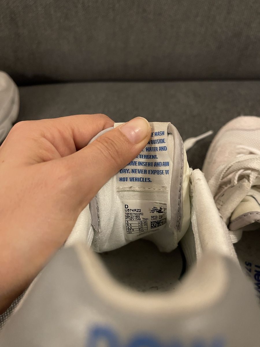 New Balance Damenschuhe: New Balance Sneaker 36.5 Wildleder – Neu (gemäss Beschreibung) aus Biel/Bienne von nurrund 3