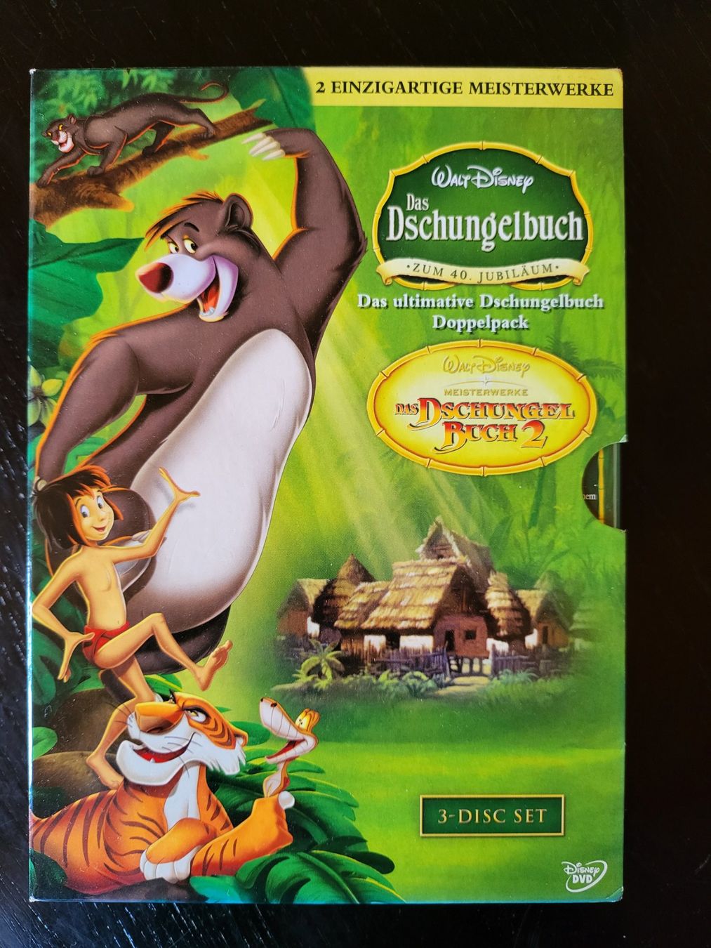 Tutti i DVDs: 3-Disc-DVD Set WaltDisney Das Dschungelbuch – Nuovo (secondo la descrizione) da Lichtensteig venduto da ThreeHeroes