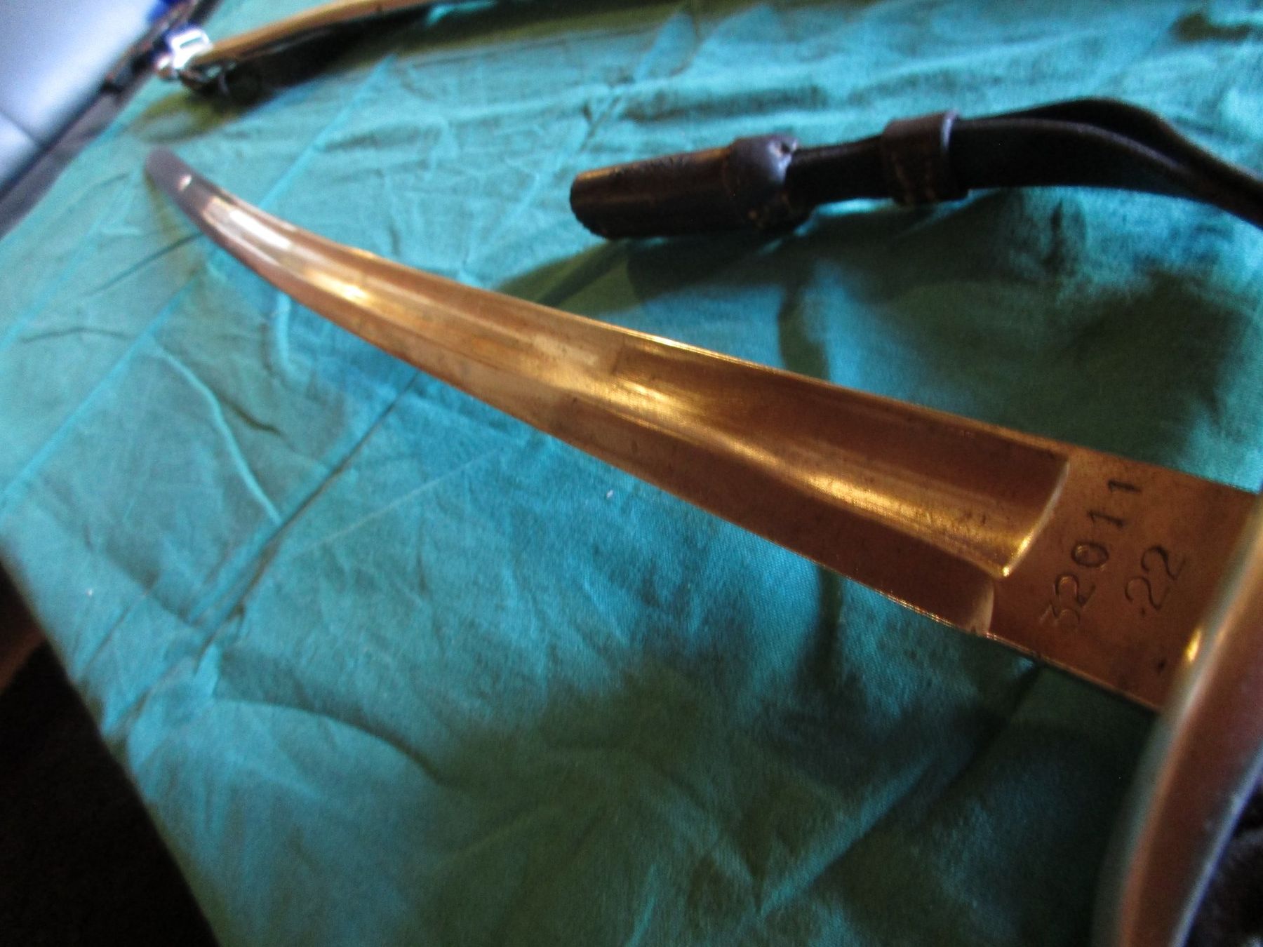 Schweizer Armee Armi bianche: Mannschaftssäbel Mod.96 Nr32011 WF 1922 – Usato da Bowil venduto da vifi01 7