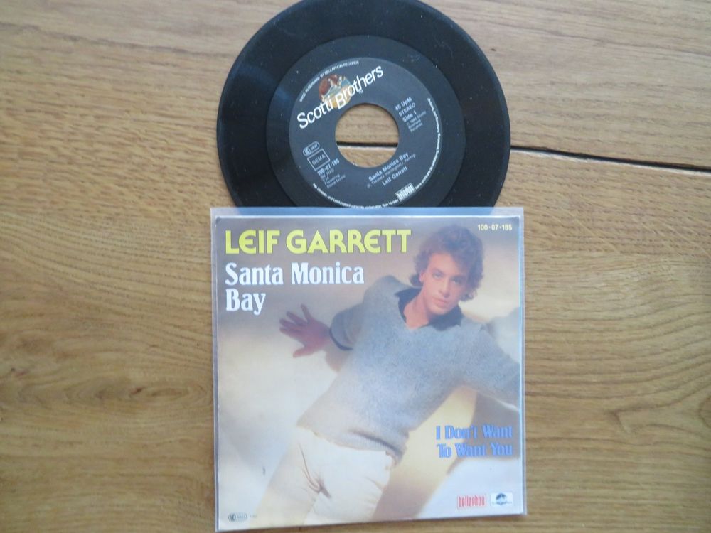 Leif Garrett Santa Monica Bay Seltene Single Top (Neu (gemäss