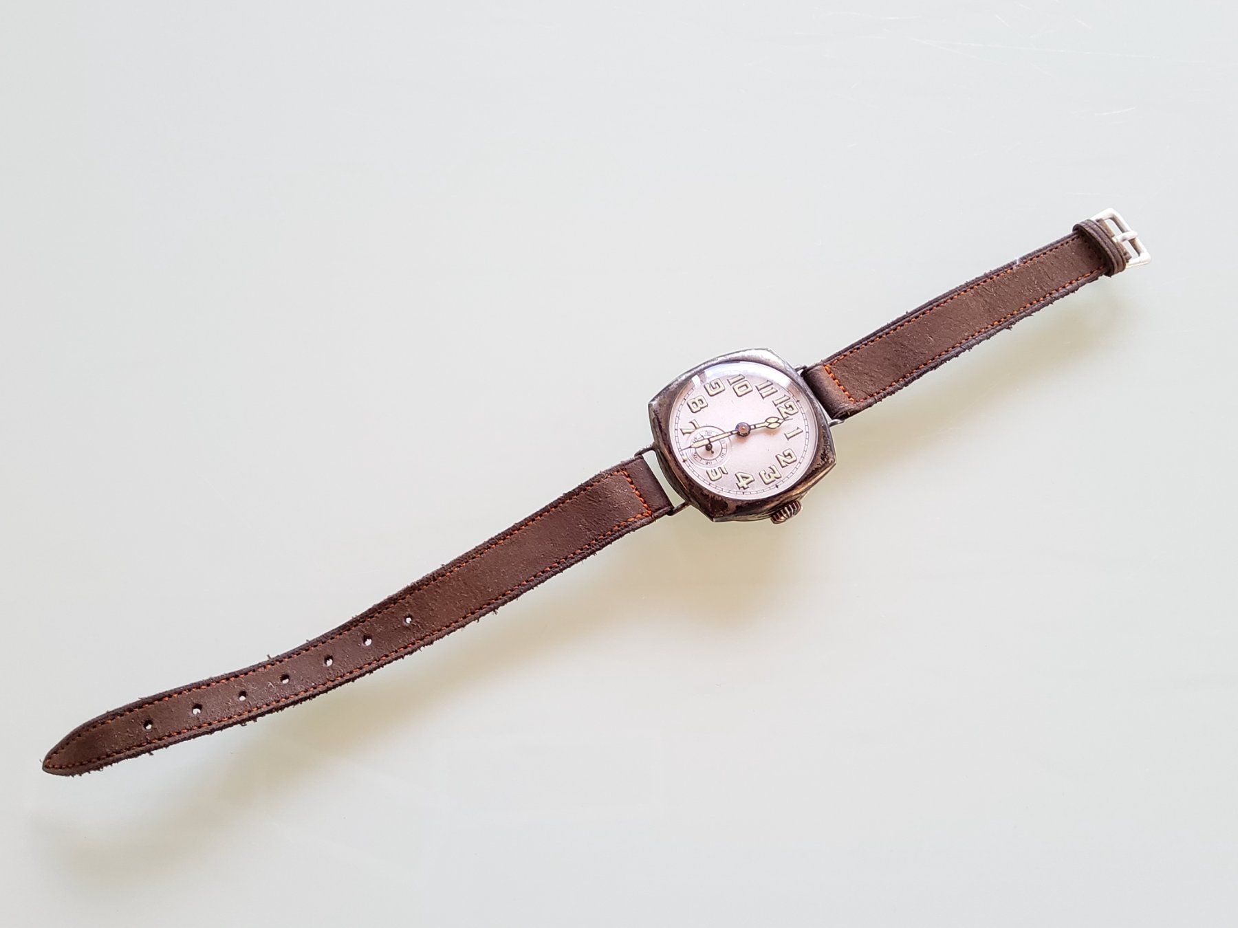 Orologi: Montre bracelet mécanique en argent 900 – Difettoso da Malleray venduto da Broc-Mo 1