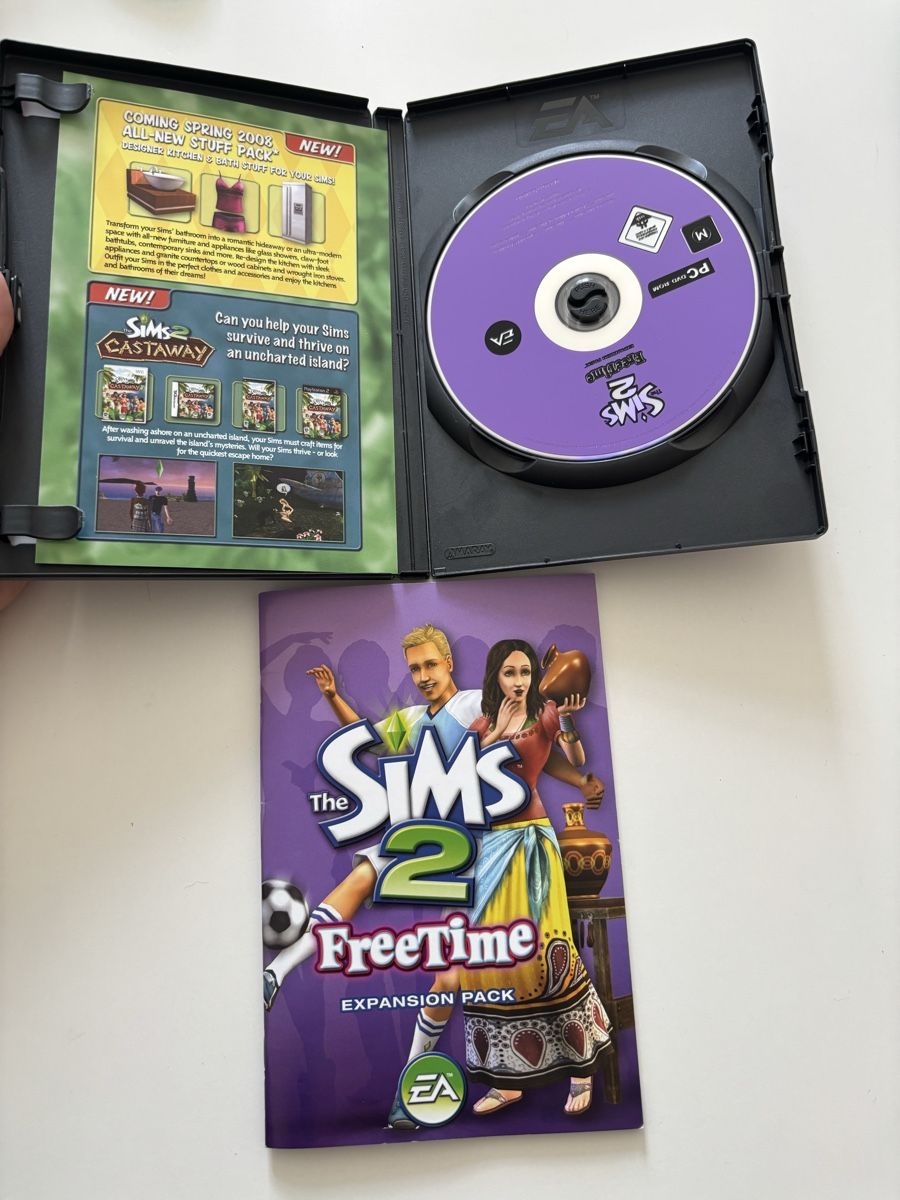 Giochi: The Sims 2 Freetime Expansion Pack PC DVD-ROM – Usato da La Chaux-de-Fonds venduto da DANIELA19961996 1