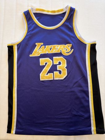 Maillot Lakers 23 LeBron James violet - Taille S  
