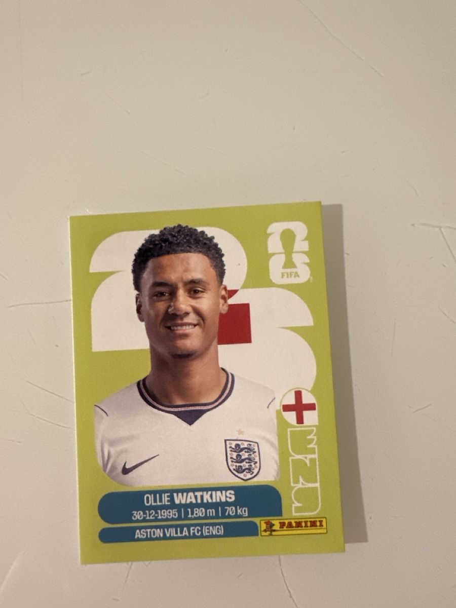 Panini Carte collezionabili: Panini 2026 Ollie Watkins ENG20 – Nuovo (secondo la descrizione) da Bern venduto da akl_sy9s