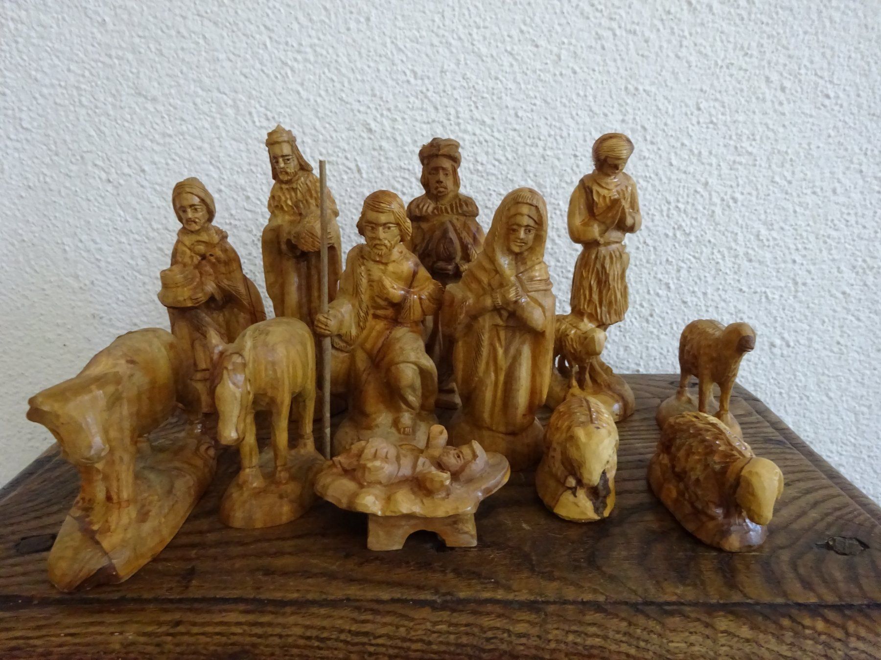 Skulpturen & Statuen: Palästina Krippe / Holz, vollständig – Gebraucht aus Esslingen von eintagammeer 7
