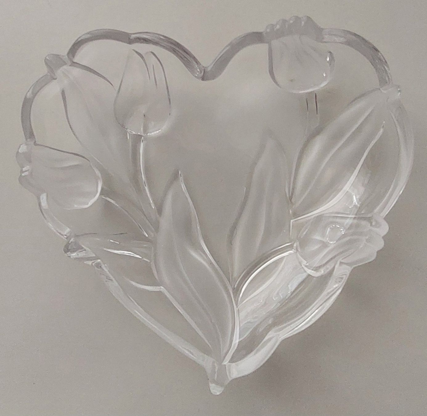 Bicchieri: Walther Glasschale Herzform, 16 cm breit – Usato da Uitikon Waldegg venduto da Boots15