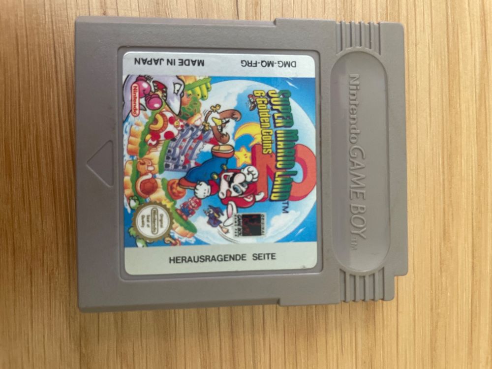 Poster Super Mario Land 2 (Gameboy) - Édition Limitée Et Numérotée (42x60cm)