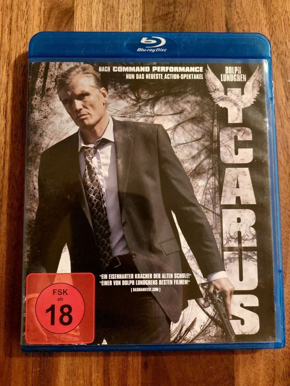 Alle DVDs: Blu Ray - Icarus mit Dolph Lundgren – Gebraucht aus Rheinfelden von FilmAuktion
