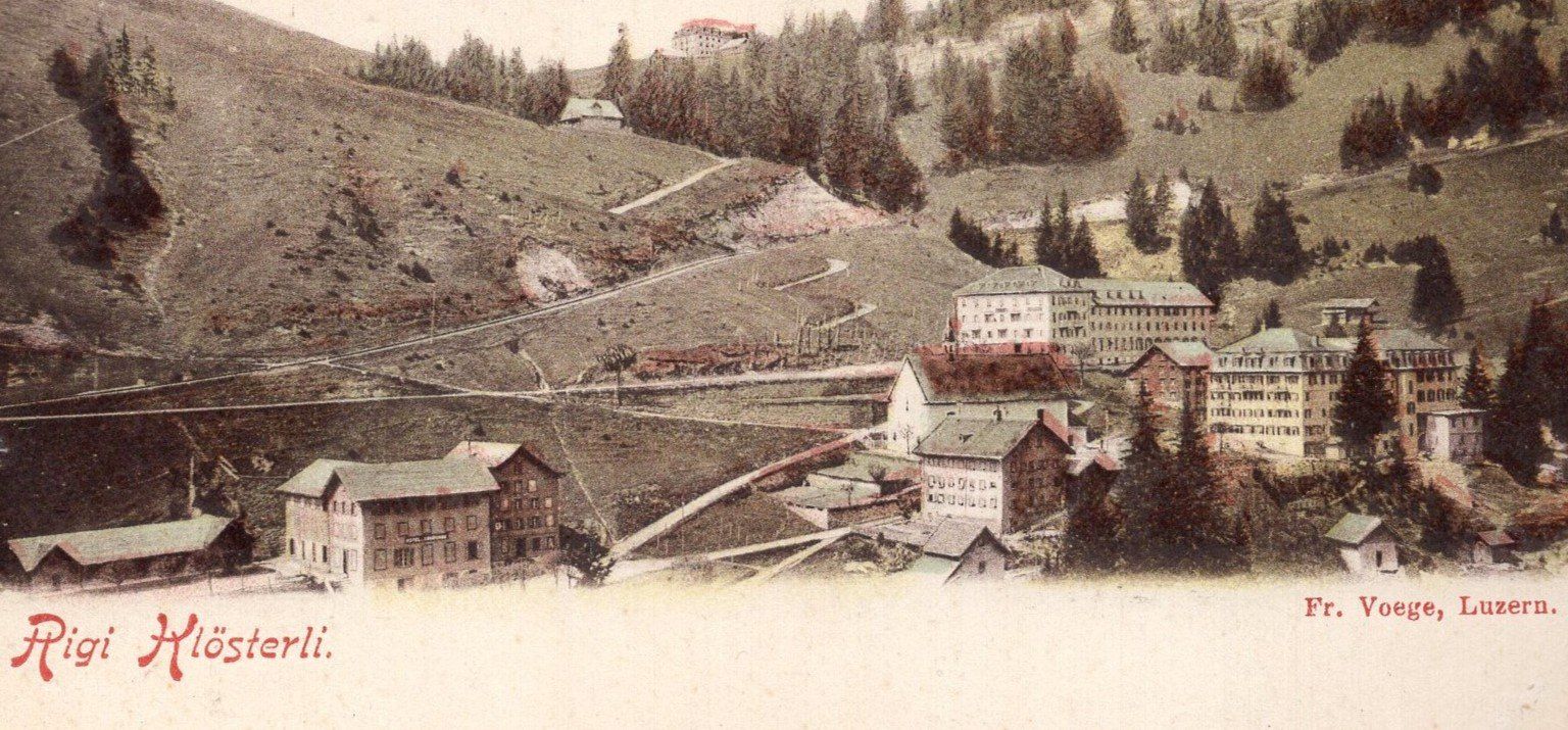 Cartoline postali: Rigi  Klösterli  ca.  1900 – Usato da Aarau venduto da kufi44 1