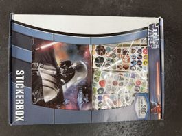 Star Wars Stickerbox, Album und über 300 zu Stickers! Neu!