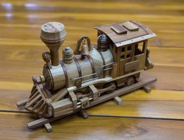 Locomotive en bois