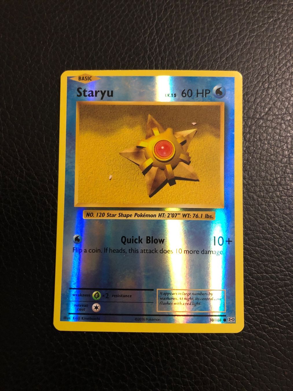 Pokémon Carte collezionabili: Evolutions Staryu reverse 30/108 NM Ab 1 – Usato da Paradiso venduto da Pkmn10