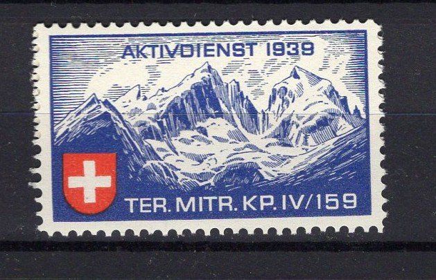 Autobahnvignetten: M104  /  TER.MITR.KKP IV / 159 1939 – Gebraucht aus Ste-Croix von MONT-TAGNAC