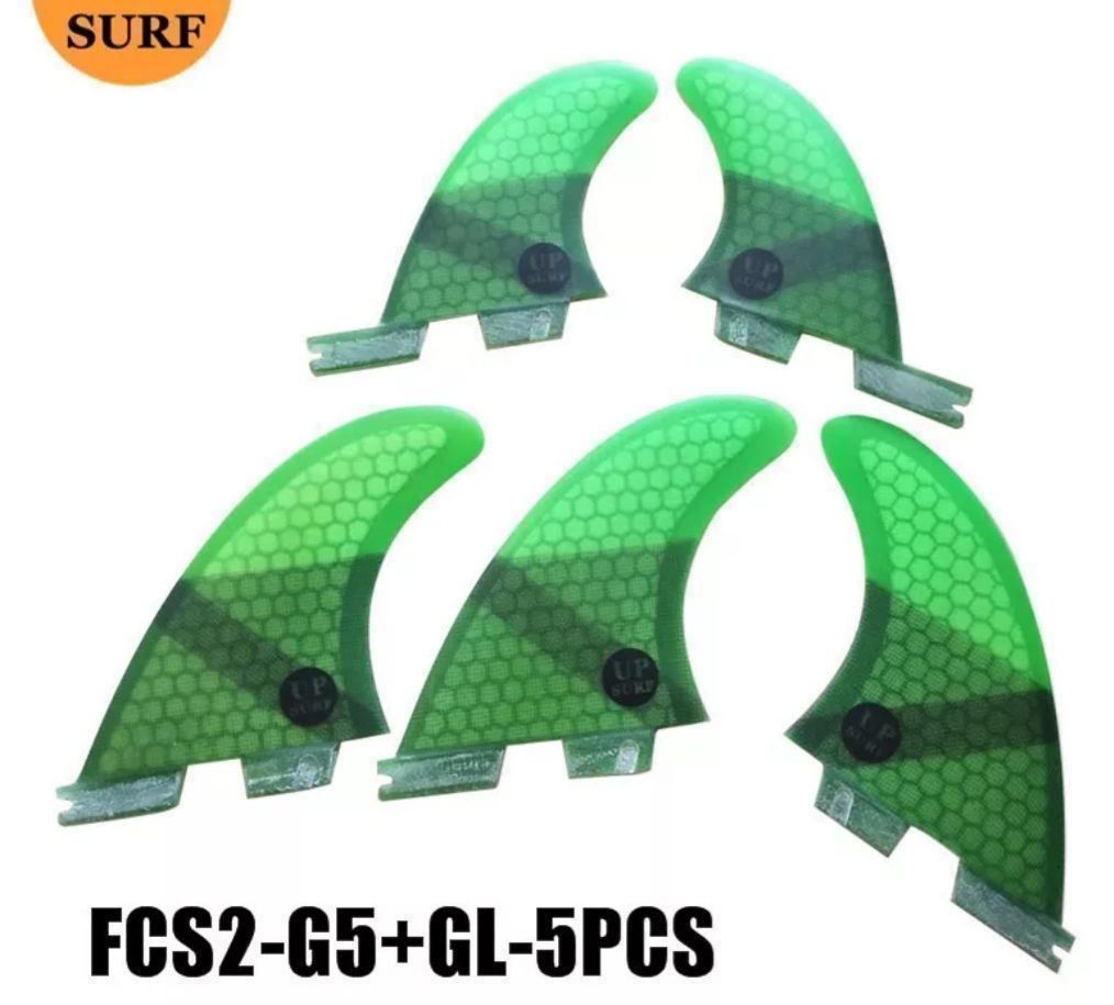 Surfboards & Schwimmbrette: FCS II system Tri-quad Set – Neu und originalverpackt aus Winterthur von Neilpryde01