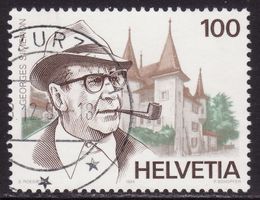 SBK-Nr. 871 (Georges Simenon 1994) gestempelt