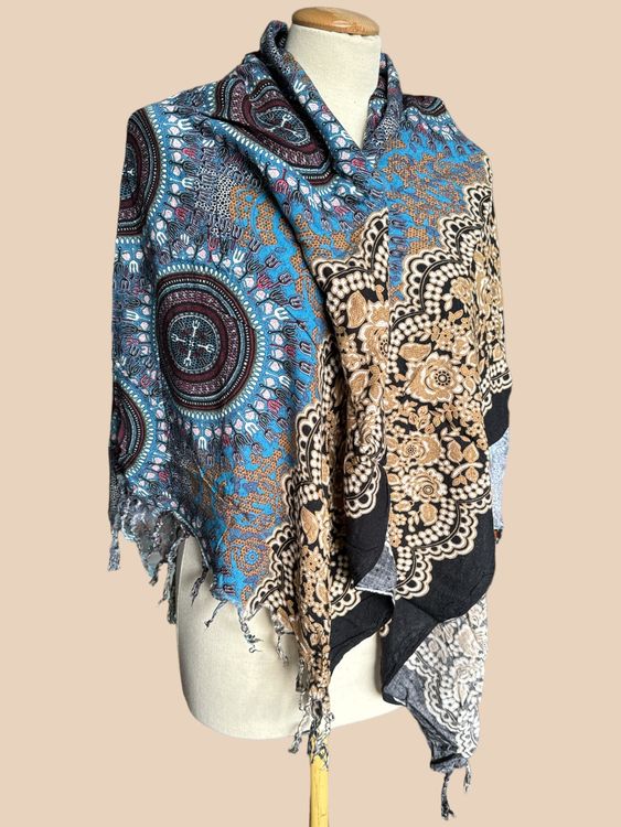 Châle Rose-beige Katmandou & Diddly Do - Neuf Avec étiquette (Prix Conseillé 40€)