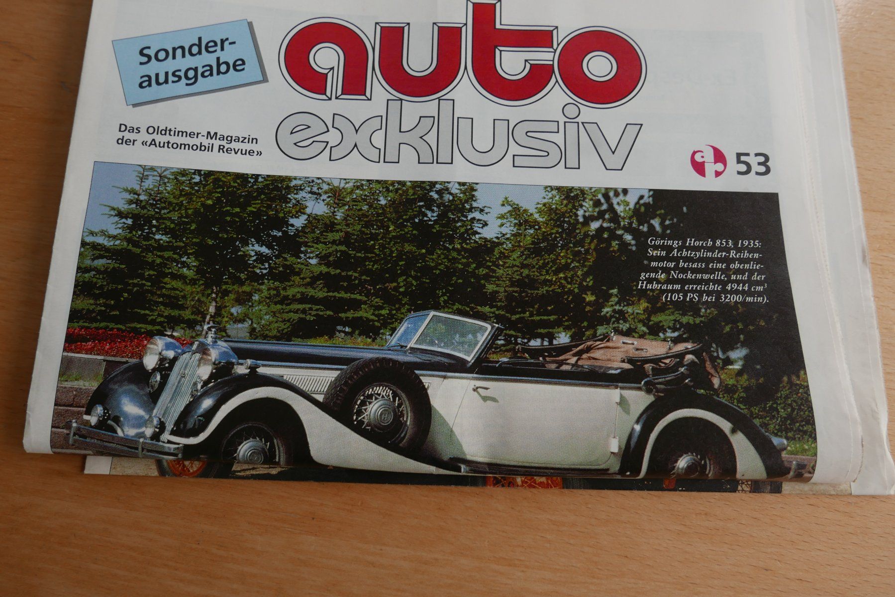 Riviste & Magazine: Auto Exklusiv Oldtimer Magazin Ausschnitte – Usato da Rotkreuz venduto da nigal 3
