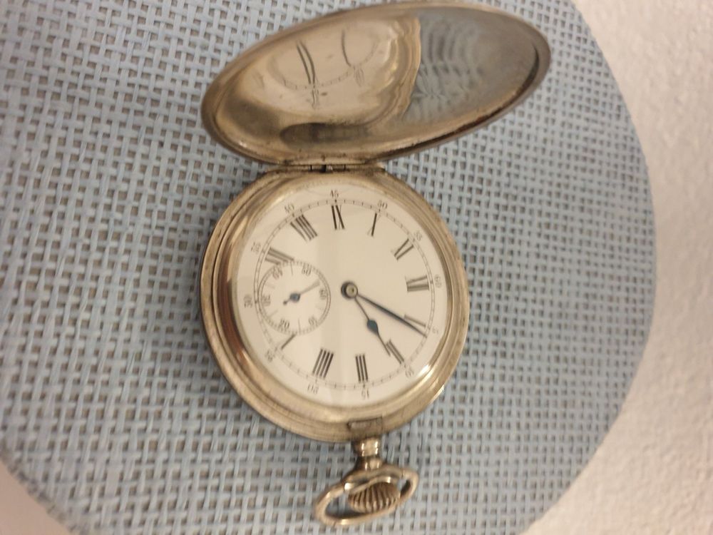 Montre De Poche Chronomètre Antique - 20 Rubis, Avec Chaîne, Pour Réparation/collection - Occasion