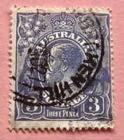 Briefmarken aus Australien König George V. GESTEMPELT