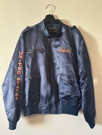 Vintage USA-1 Style Auto Competition Jacke