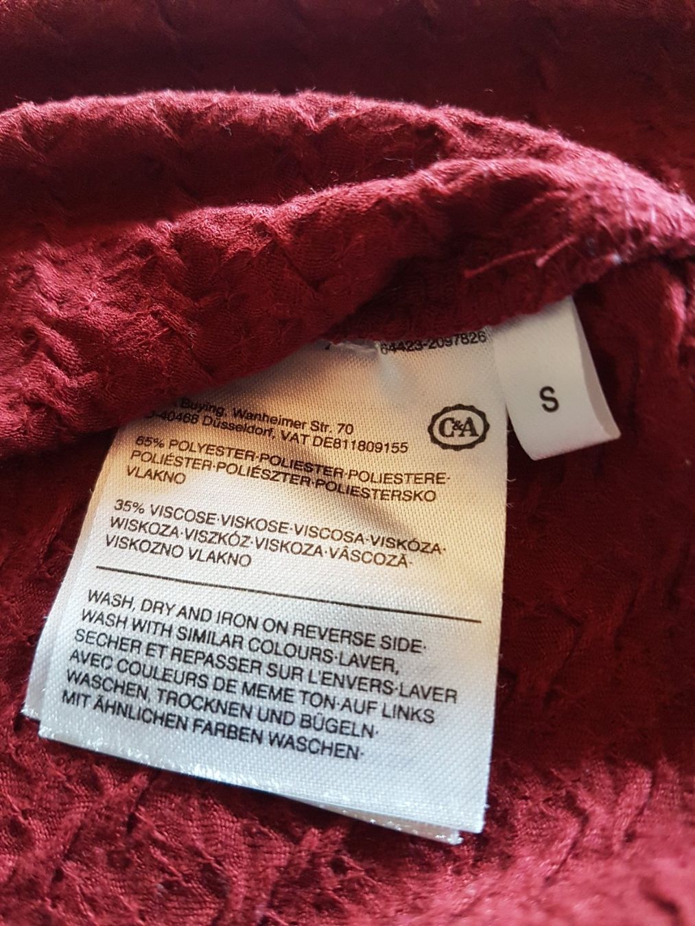 C&A Tuniche: T-shirt - tunique taille S marque C&A – Usato da Villiers venduto da san_jn5w 4