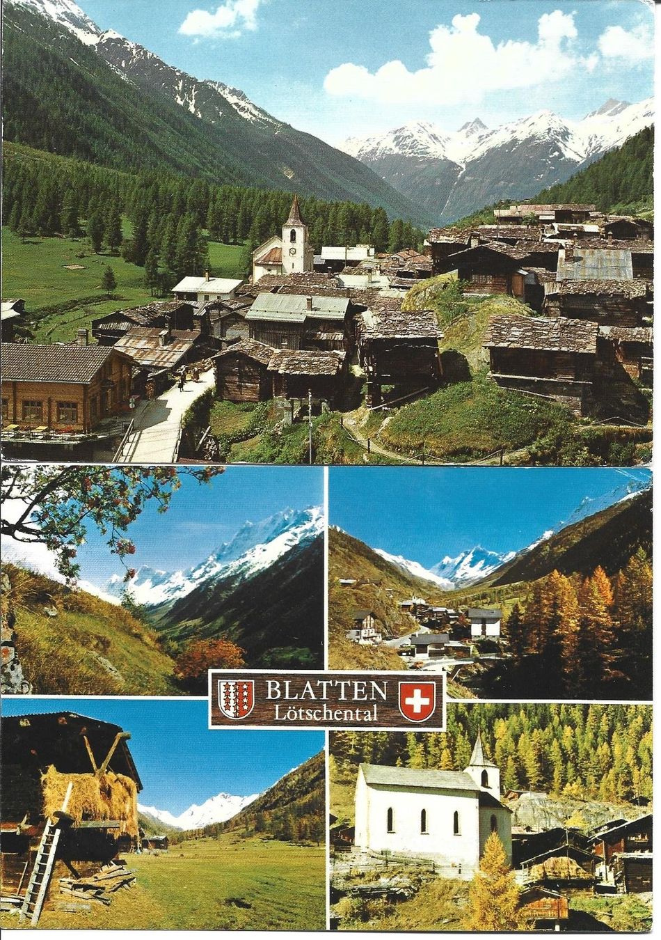 Ansichtskarten: AK Blatten VS – Gebraucht aus Appenzell von mai25
