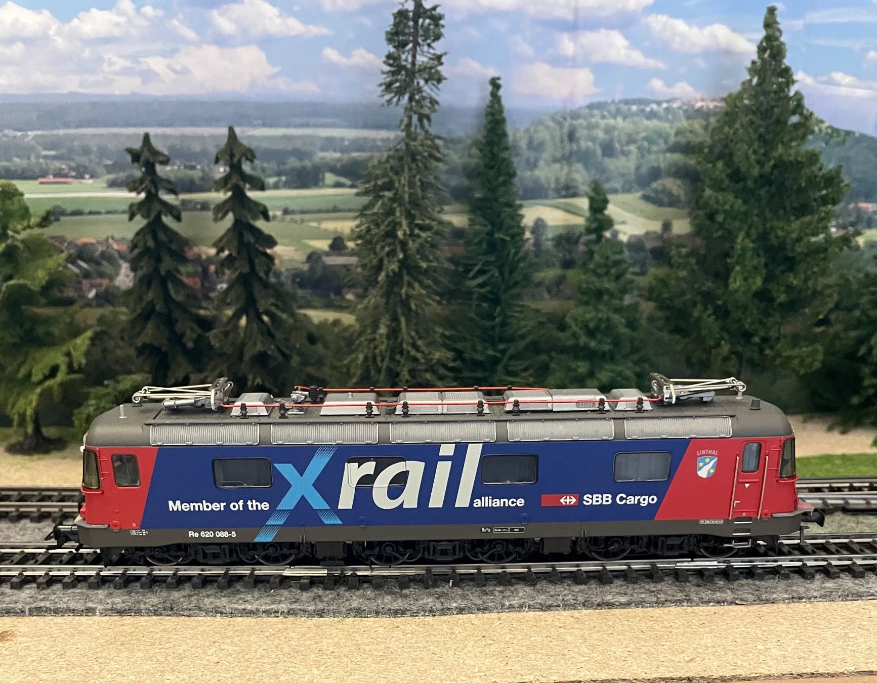 Märklin Modellini di ferrovie: Märklin 37326 SBB Re 620 xrail – Usato da Blumenstein venduto da Ritschi 3