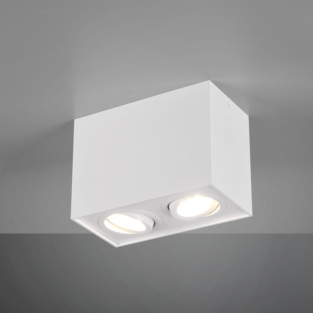 Lampade: Deckenleuchte, Weiss, 2er Strahler, IP20 – Nuovo (secondo la descrizione) da Kreuzlingen venduto da Smart-Light