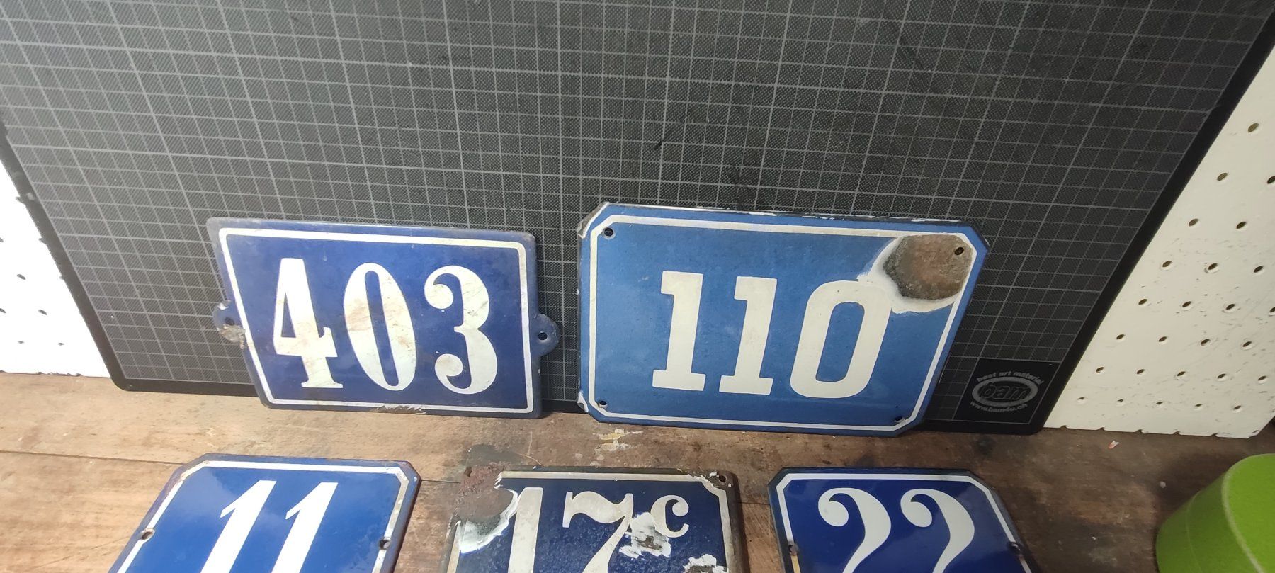 Insegne: Wunderschöne alte Hausnummern Achtung Stk.Preis – Usato da Gelterkinden venduto da MYSTOREFORYOU4460 5