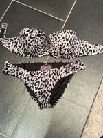 Victoria's Secret Bikini, Leopard Muster, Gr. M, Top Zustand
