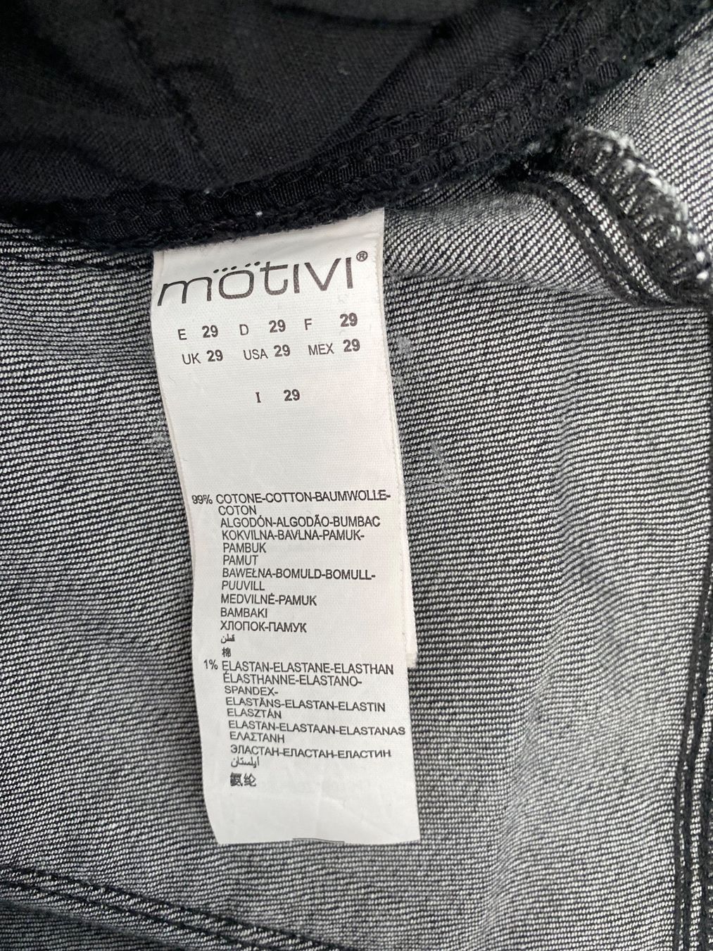 Jeans: Jeans MOTIVI taglia 29 – Nuovo (secondo la descrizione) da Locarno venduto da Matic04 4