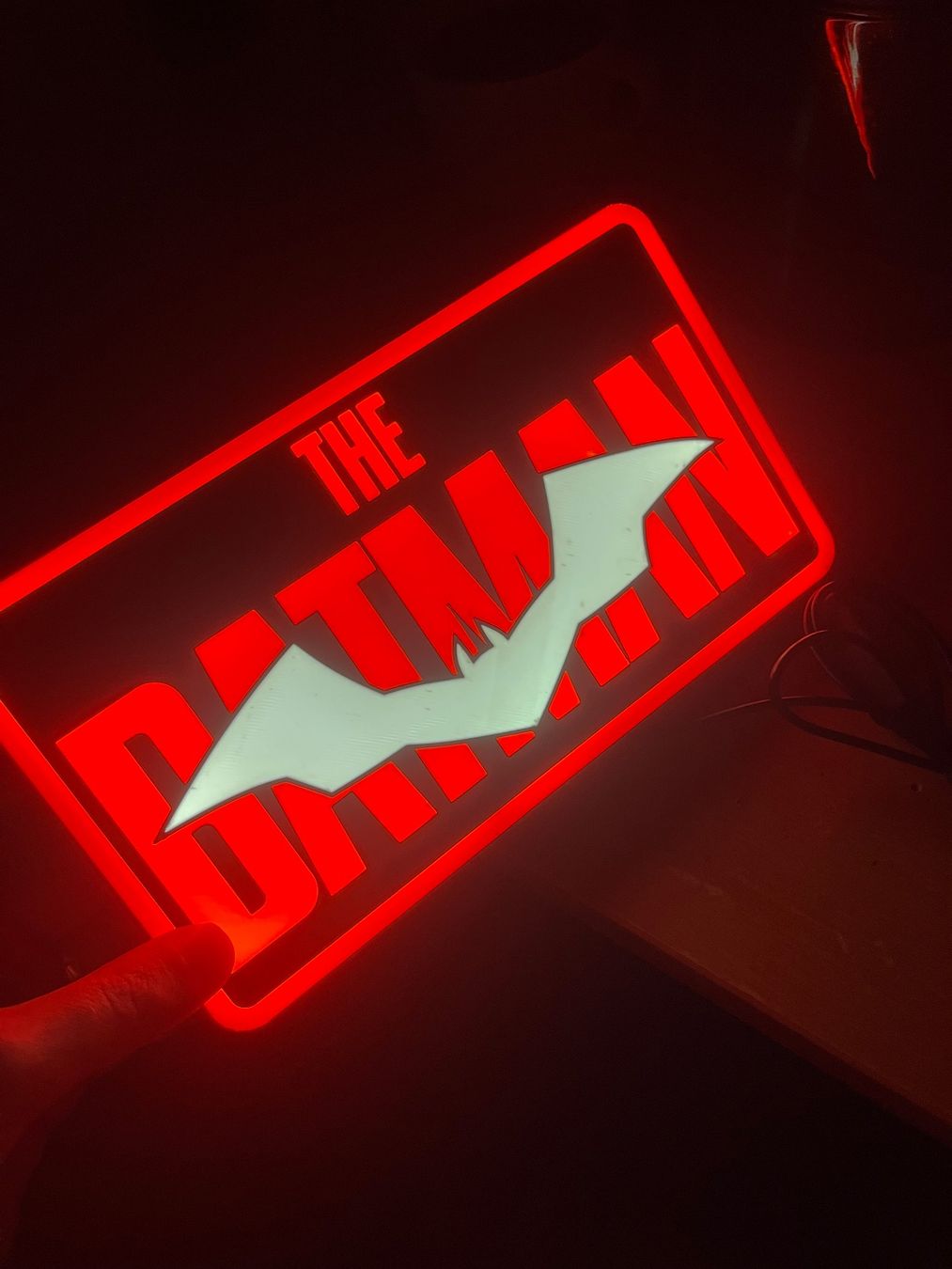 Tutte le decorazioni: Lampe LightBox LED The Batman usb – Nuovo (secondo la descrizione) da Noville venduto da Berlusconi55