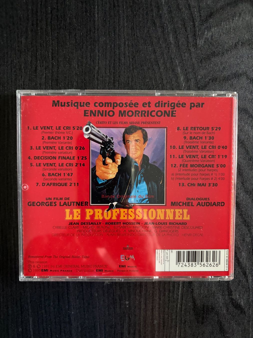 CD: CD LE PROFESSIONNEL DE ENNIO MORRICONE  CHF 11 >>> 25.9 – Usato da Geneve venduto da tigre69 1