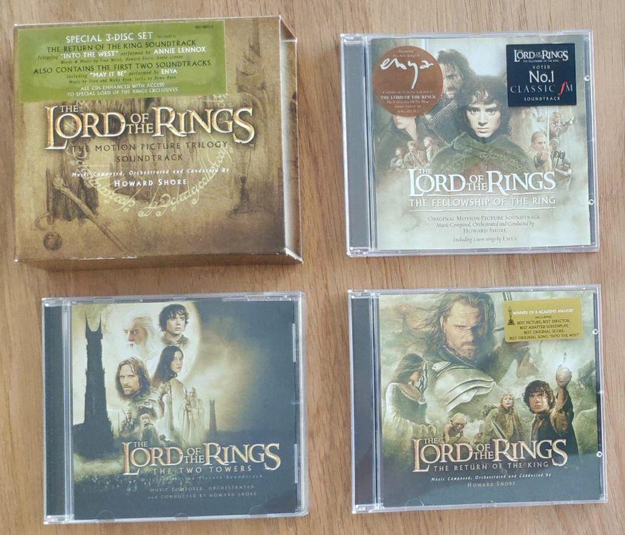 Herr der Ringe / Lord of the Rings / Einmalig! CD, DVD, OU* (Gebraucht ...