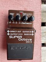 Boss OC-3 Super Octave Effektpedal gebrauchter Zustand