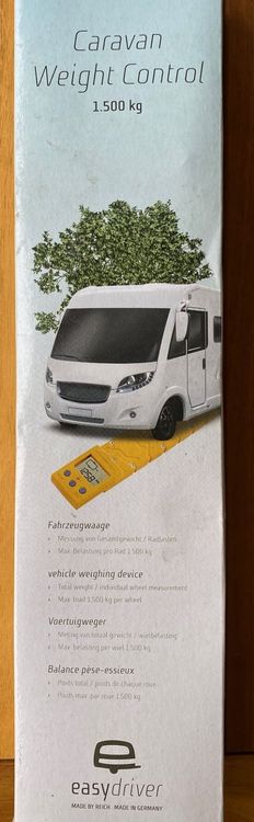Oprijplaat Voor Reich Caravan Weegschaal - Camper Oprijhulp 250x233x22 Mm