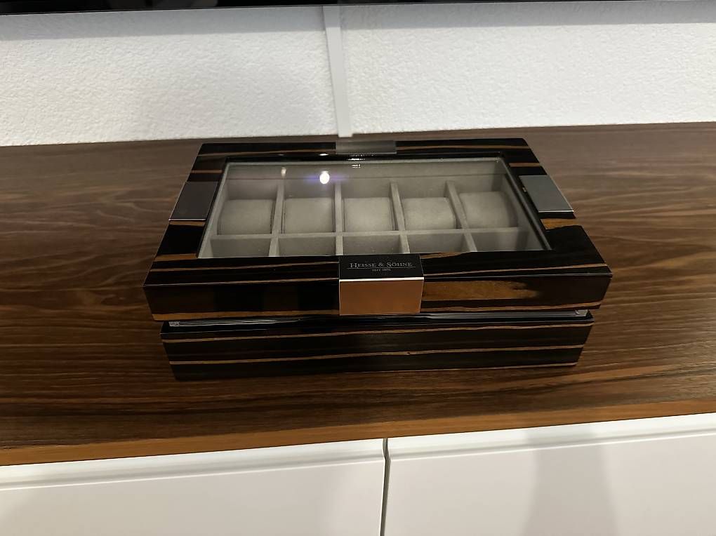 Uhrenboxen: Heisse & Söhne Uhrenbox – Gebraucht aus Wangen ZH von marobe89