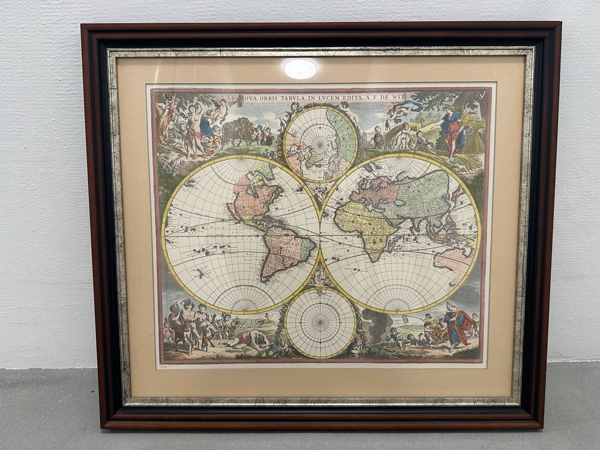 Foto & Immagini: Frederik de Wit Nova Orbis Tabula Nr. 13/75 gerahmt – Usato da Ruswil venduto da GARAN