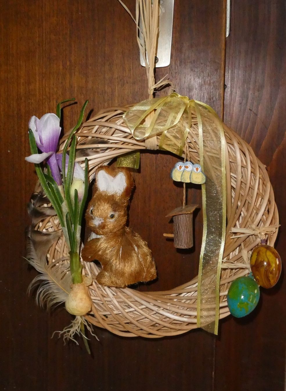 Toutes les décorations: Couronne décorée neuve – Neuf avec emballage d'origine à Troistorrents par Marion70