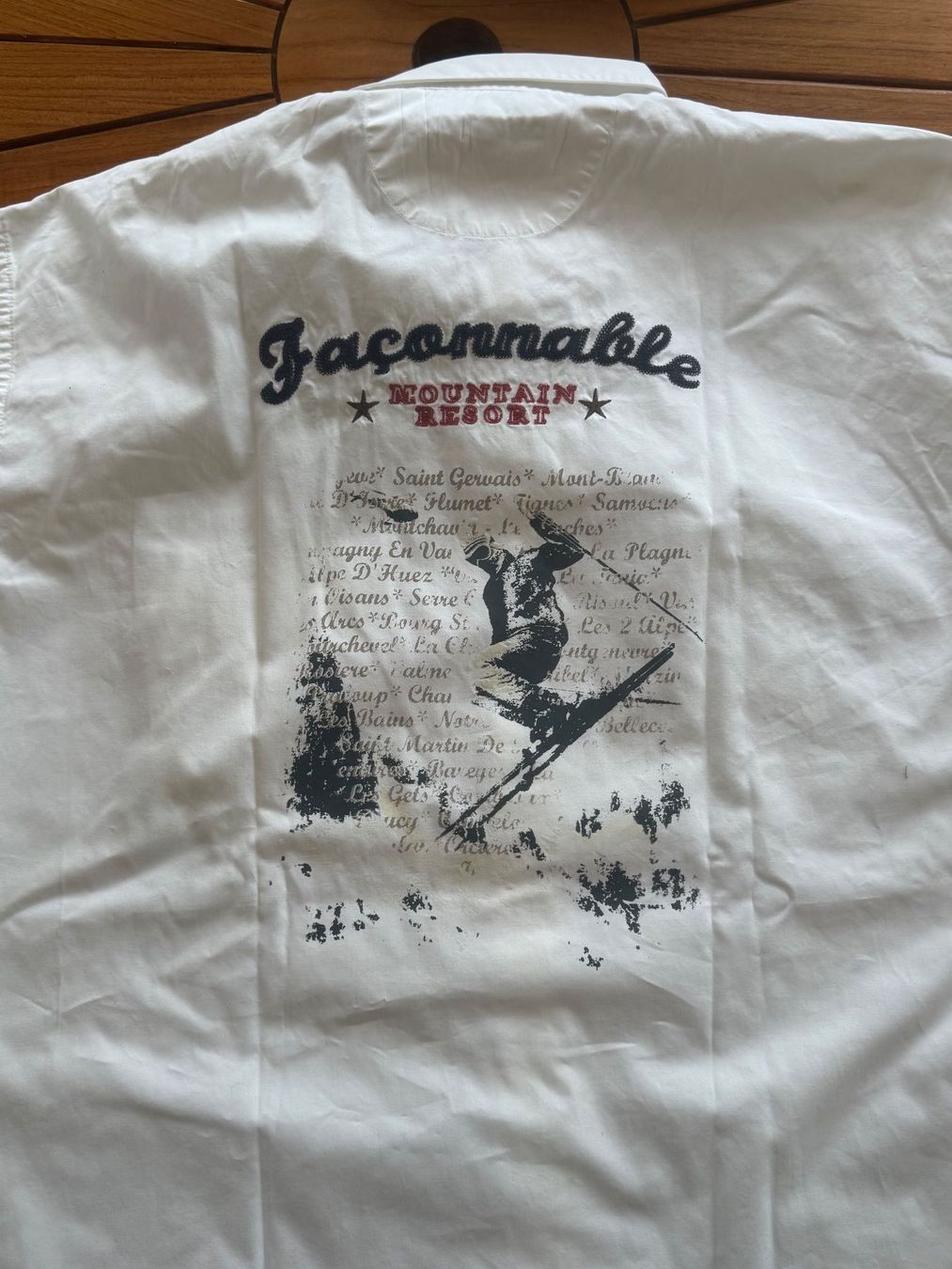 Façonnable Camicie: Chemise blanche FACONNABLE – Usato da Thônex venduto da ada_9v67 4